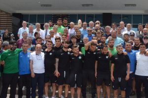 Serik Belediyespor'a mehterli uğurlama