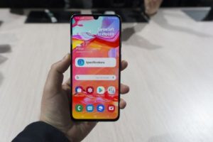 Samsung Galaxy A70 g&uuml;ncelleme aldı