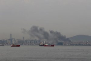 Kadık&ouml;y'de &ouml;zel bir hastanede yangın