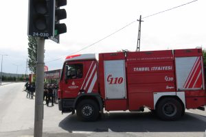 &Uuml;mraniye Cezaevi'nde yangın hareketliliği