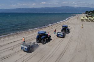 Balıkesir'in mavi bayraklı plajları yaza hazırlanıyor