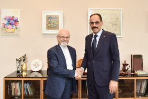 S&ouml;zc&uuml; Kalın, İran Dışişleri Bakan Yardımcısı ile g&ouml;r&uuml;şt&uuml;