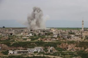 Suriye rejimi yine bombaladı: 8 &ouml;l&uuml;
