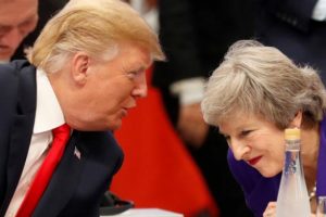 Trump'tan May a&ccedil;ıklaması: Kendi &uuml;lkesinin iyiliği i&ccedil;in yaptı
