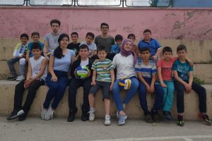 Bursa'da &uuml;niversite &ouml;ğrencilerinden spor projesi