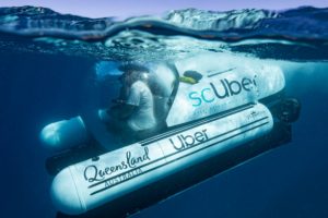 Uber'den denizaltı taksi hizmeti: scUber