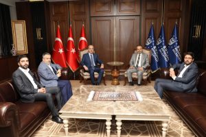 Numan Kurtulmuş'tan Bursa Büyükşehir Belediye Başkanı Aktaş'a ziyaret