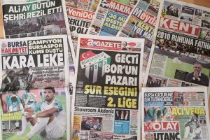 Bursaspor'a yerel basından tepki