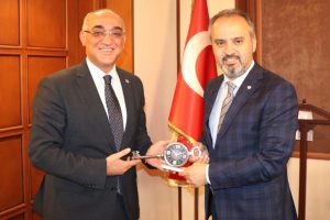 Bursa Gen&ccedil; Sanayici İş İnsanları ve Y&ouml;neticileri Derneği'nden Başkan Aktaş'a destek