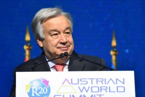 Guterres: Yeşil ekonomiye ihtiyacımız var gri ekonomiye değil