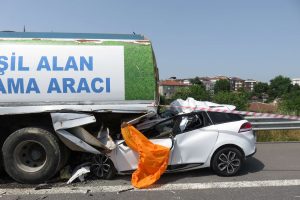 Kuzey Marmara Otoyolunda feci kaza can aldı!