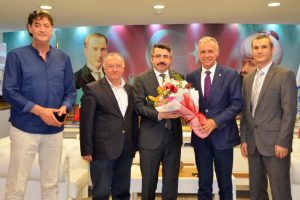 MMO Bursa'dan Yıldırım Belediye Başkanı Yılmaz'a ziyaret