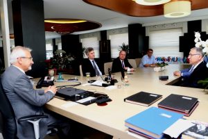 Bursa Nil&uuml;fer'in &ccedil;evre projesine sanayicilerden destek