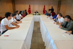 Engelli &Ouml;ğretmenler Platformu heyetiyle bir araya geldi