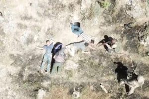 Ter&ouml;ristlerin teslim olma anına ilişkin g&ouml;r&uuml;nt&uuml;ler ortaya &ccedil;ıktı