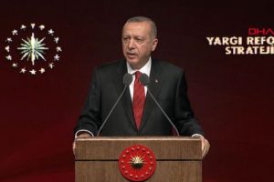Cumhurbaşkanı Erdoğan, Yargı Reformu Stratejisi Programı'nda konuştu