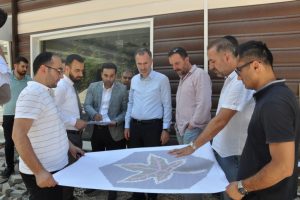 Bursa Oylat'ta yollar yenileniyor