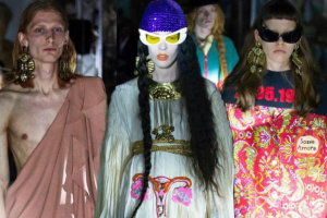 Gucci k&uuml;rtaj yasağını protesto etti