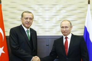 Cumhurbaşkanı Erdoğan ve Putin g&ouml;r&uuml;şt&uuml;