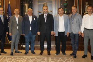Bursa NOSAB'lı sanayicilerden Aktaş'a ziyaret