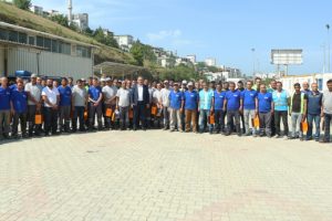 Canik'te bayramlaşma coşkusu başladı