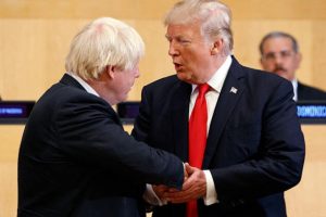ABD Başkanı Trump'tan Boris Johnson'a destek