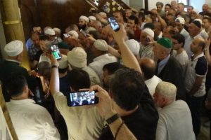 Bursa İneg&ouml;l'de Sakal-ı Şerif izdihamı