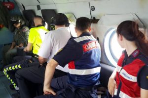 Bursa'da bayram trafiğine havadan ayar