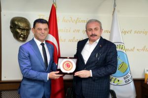 TBMM Başkanı Şentop, Kapaklı Belediyesi'ni ziyaret etti