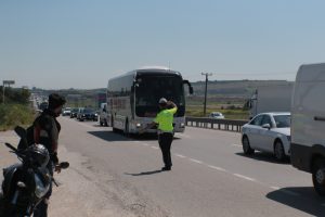 Bursa'da bayram trafiğine sıkı denetim