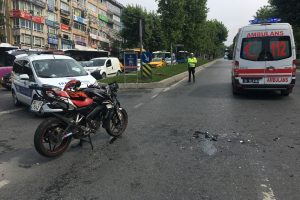 Beşiktaş'ta kırmızı ışık ihlali kaza getirdi