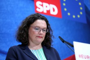 Andrea Nahles istifa etti