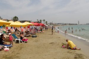 Mersin sahillerinde bayram tatili hareketliliği
