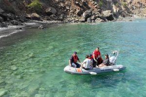 Koyda akrep sokan kadın, yeri drone ile tespit edilerek kurtarıldı