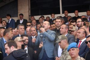 İ&ccedil;işleri Bakanı S&uuml;leyman Soylu Şırnak'ta