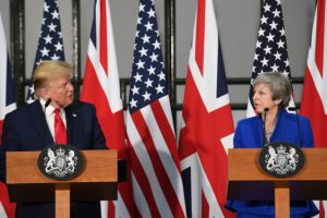 Trump ile May'den ortak basın toplantısı
