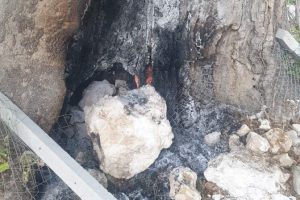 Asırların deviremediği &ccedil;ınar alevlere teslim oldu