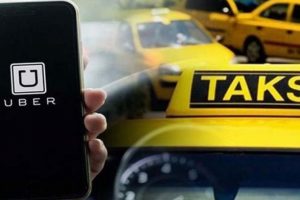 Uber'e kayıtlı taksici sayısı 4 bini ge&ccedil;ti