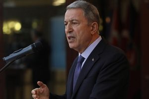 Bakan Akar, şehit asker i&ccedil;in başsağlığı mesajı yayımladı