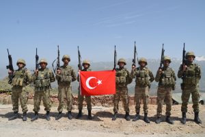 Hudut kartallarından Pen&ccedil;e harekatına tam destek