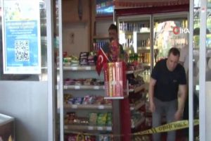 Akaryakıt istasyonunda silahlı soygun