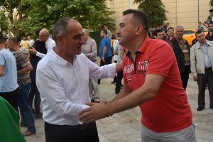 Bursa Gemlik protokol&uuml; bayramlaştı