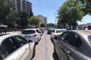 &Ccedil;anakkale'de tatil d&ouml;n&uuml;ş&uuml; yoğunluğu