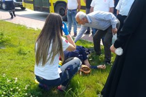 Bursa'da kadın yolcu otob&uuml;sten d&uuml;şt&uuml;
