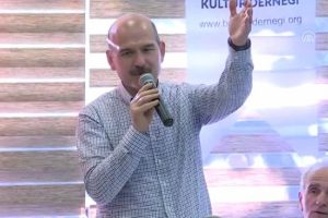Soylu: Adamın birisi ge&ccedil;erken bana 'Akıllı ol Soylu' dedi, araştırma yaptık kim olduğu ortaya &ccedil;ıktı