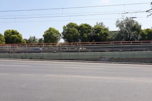 Ticari taksinin takla atması kamerada