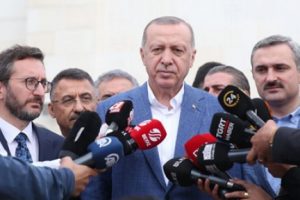 Erdoğan: Bu hakkı ilgisi alakası olmayanlara yedirtmeyiz