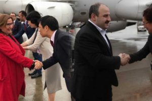 Bakanlar Japonya'da