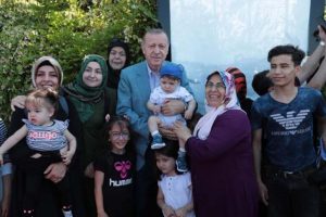 Cumhurbaşkanı Erdoğan'a yoğun ilgi