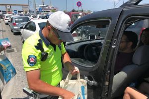 İ&ccedil;işleri Bakan Yardımcısı Erdil, Bursa'da trafik denetimine katıldı